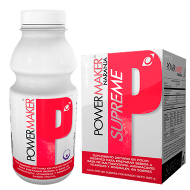 Alimento nutricional: Power Maker caja o bote